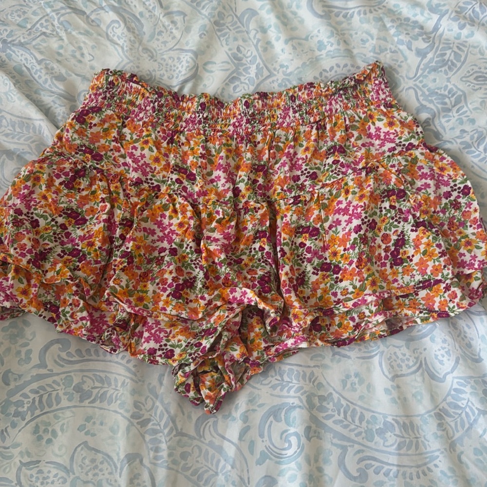 Floral Skort